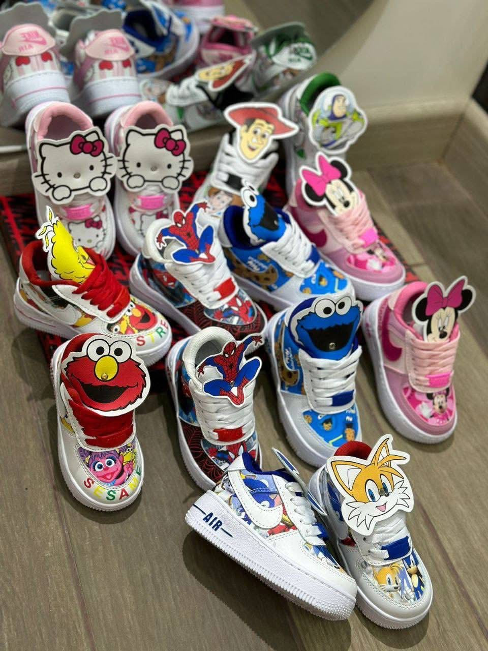 Space Ranger & Cowboy Inspired Custom Sneakers