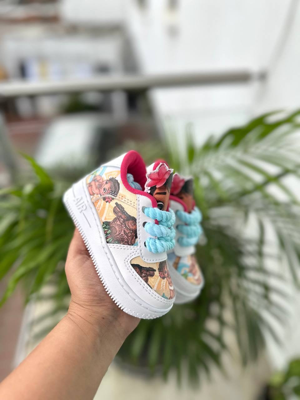 Island Princess Inspired Kids Sneakers