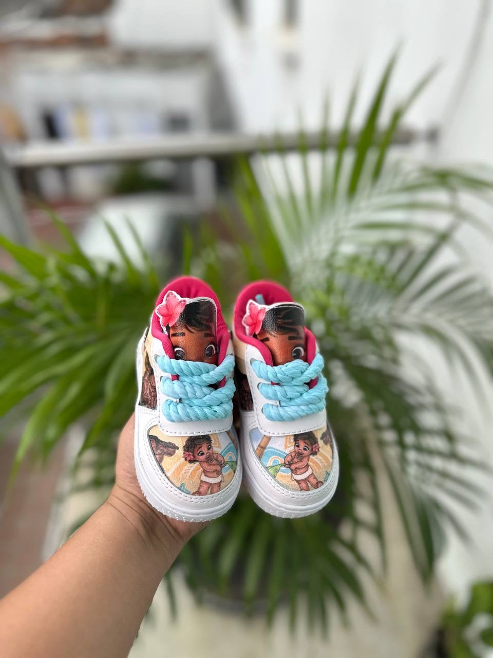 Island Princess Inspired Kids Sneakers