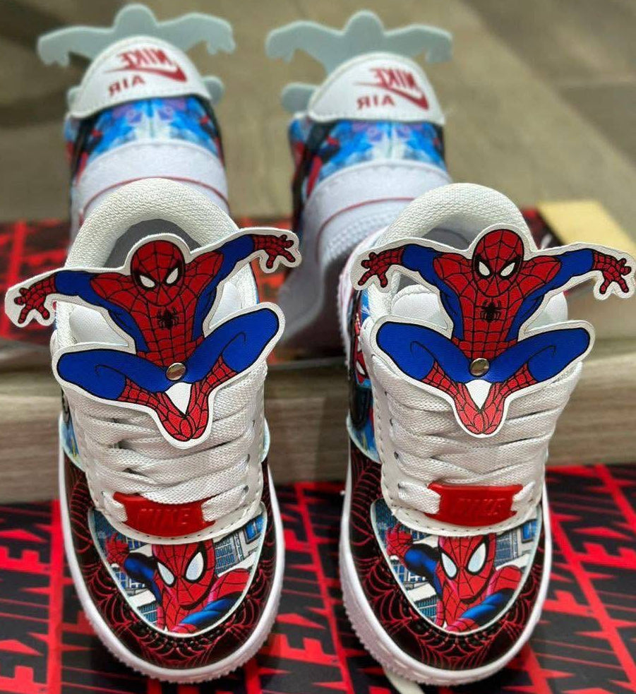 Classic Spider Hero Inspired Custom Shoes