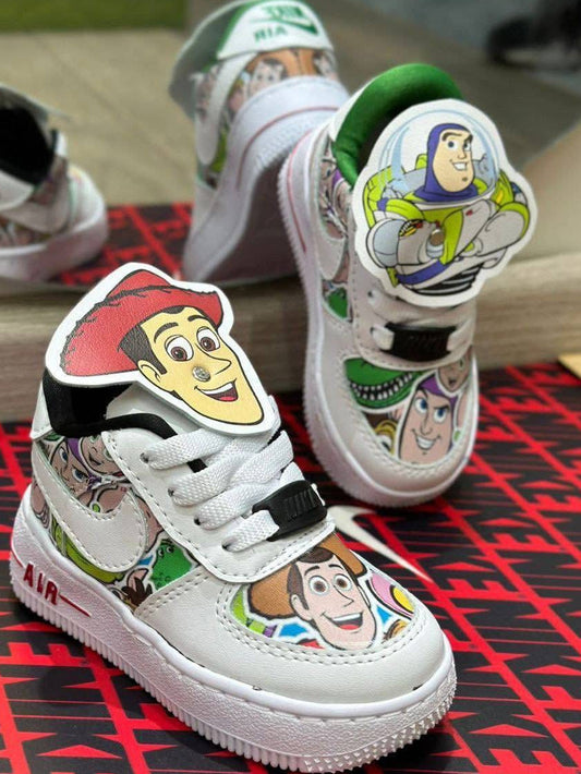 Space Ranger & Cowboy Inspired Custom Sneakers